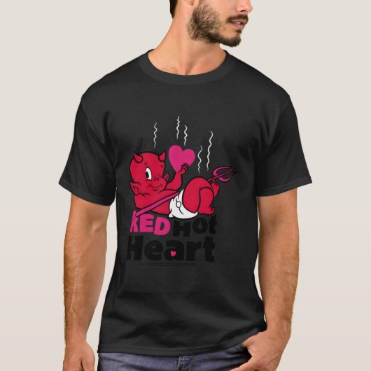 Hete dingen Red Heart Little Devil T-shirt (Voorkant)