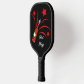 Hete dingen Rode pittige hete saus Pickleball Paddle (Links)