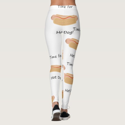 Hete-dog-managerleggers Leggings (Achterkant)