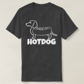 Hete Dog met Hete Dog T-shirt (Design voorkant)