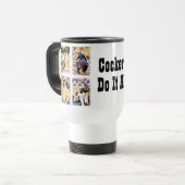 Hete Drank Mok - 14 oz Dubbelwandig RVS (Voorkant links)