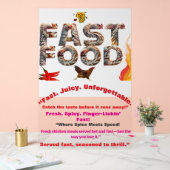 "Hete en hilarische zakelijke promoties" Acryl Bord (Huwelijk)