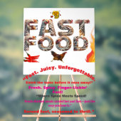 "Hete en hilarische zakelijke promoties" Acryl Bord (Neutraal)