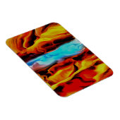 Hete en koude elementen Acrylzuur Abstract Magneet (Rechterzijde)
