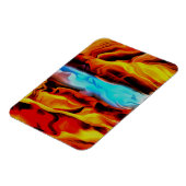 Hete en koude elementen Acrylzuur Abstract Magneet (Linkerzijde)