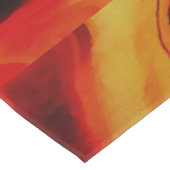 Hete en koude elementen Acrylzuur Abstract Tafelkleed (Gekanteld)