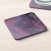 Hete en koude roze drankjes onderzetter (Linkerzijde)