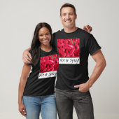 Hete en Spicy Red Peppers T-shirt (Unisex)