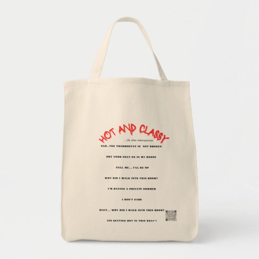 HETE EN STIJLVOLLE DAME TOTE BAG (Voorkant)