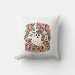 Hete Ghoul Halloween Geest Heksenhoed Skateboard Kussen