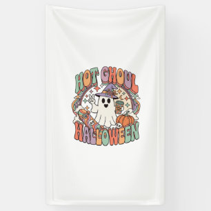 Hete Ghoul Halloween Geest Heksenhoed Skateboard Spandoek