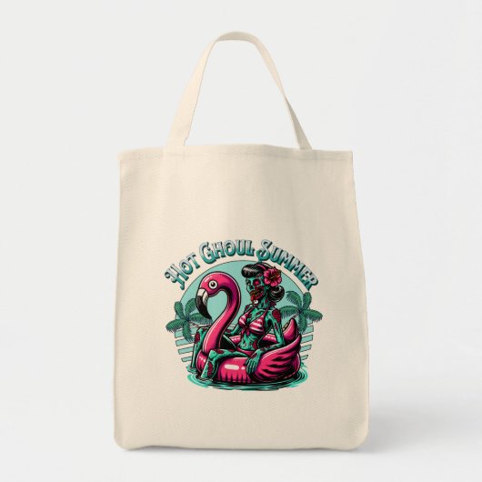 Hete ghoul zomer tote bag (Voorkant)