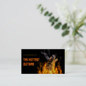 Hete gitaren 🔥🎸 visitekaartje (Staand voorkant)