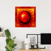 hete gnarlbol poster (Thuiskantoor)