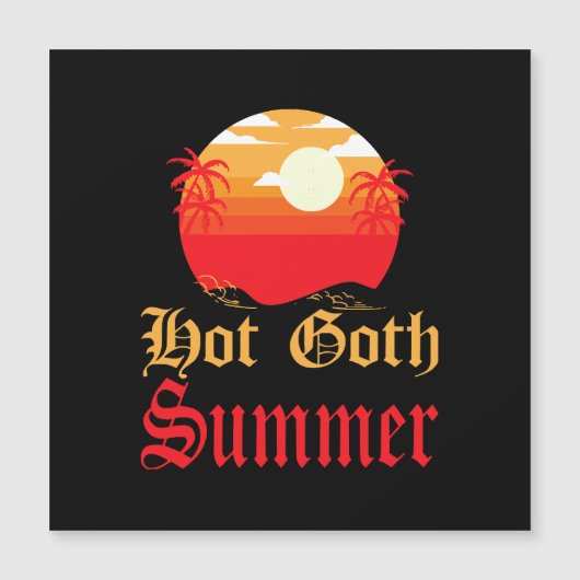 hete goth zomer (Voorkant)