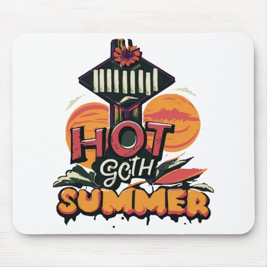 Hete Goth Zomer Chic Muismat (Voorkant)