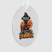 Hete Goth Zomer Chic Ornament (voorkant)