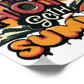 Hete Goth Zomer Chic Poster (Hoek)