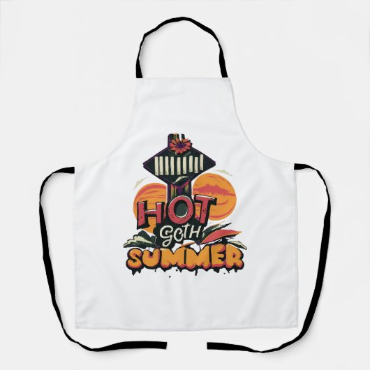 Hete Goth Zomer Chic  Schort (Voorkant)
