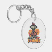 Hete Goth Zomer Chic Sleutelhanger (Voorkant Links)