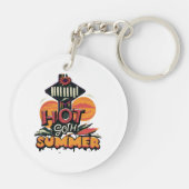 Hete Goth Zomer Chic Sleutelhanger (Achterkant)