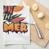 Hete Goth Zomer Chic Theedoek (Quarter Fold)