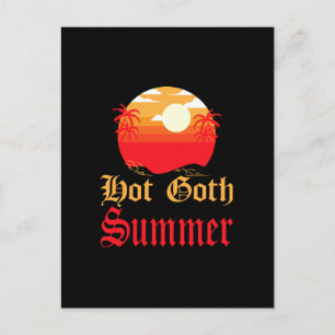 hete goth zomer  feestdagenkaart