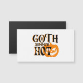 Hete Goth Zomer-Horror Lachende Pompoen (Voorkant / Achterkant)