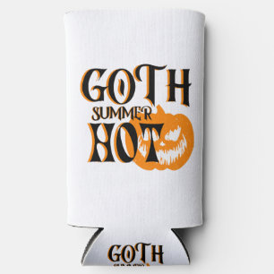 Hete Goth Zomer-Horror Lachende Pompoen Seltzer Blikjeskoeler
