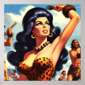 hete grotvrouw poster (Voorkant)