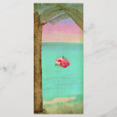 Hete Havana Nights Drink Menu Kaart (Achterkant)