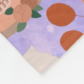 Hete herfst drink fleece deken (Hoek)