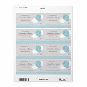 Hete het Etiket van de Luchtballon Sticker (Full Sheet)