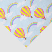 Hete het Weefseldocument van de Luchtballon - op L Tissuepapier (Detail)