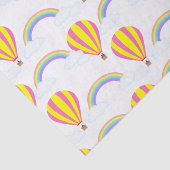 Hete het Weefseldocument van de Luchtballon - Witt Tissuepapier (Detail)