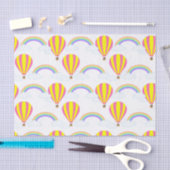 Hete het Weefseldocument van de Luchtballon - Witt Tissuepapier (Craft)