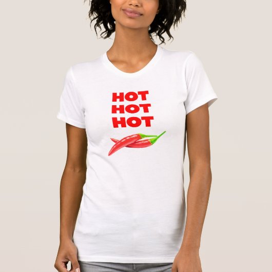 Hete Hete pepers T-shirt (Voorkant)