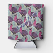 HETE HETE ROZE PAUW BLIKJESKOELER (Voorkant)