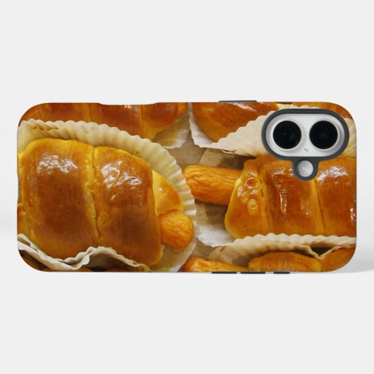 Hete hond Cake ... Aziatische dessert Food Case-Mate iPhone Case (Achterkant (horizontaal))