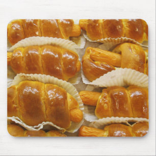 Hete hond Cake ... Aziatische dessert Food Muismat