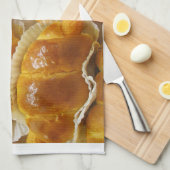 Hete hond Cake ... Aziatische dessert Food Theedoek (Quarter Fold)