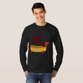 Hete hond. Dachshund T-shirt (Voorkant volledig)