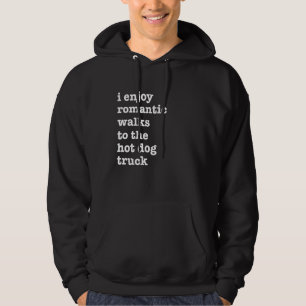 Hete hond die ik geniet van Romantic lopen naar de Hoodie