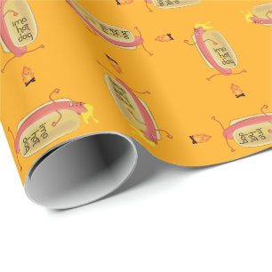 Hete Hond Durfal Cadeaupapier