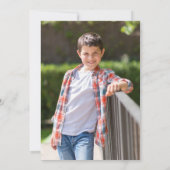 Hete Hond Foto Bedankkaart – Kinderen BBQ Kookfees (Achterkant)