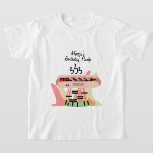 Hete Hond Grillen Verjaardagsfeest Koken T-shirt