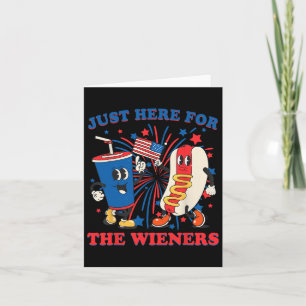 Hete Hond Ik Ben Hier Gewoon Voor De Wieners 4 Jul Kaart