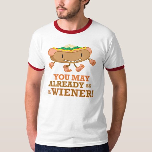 Hete hond!—Je kunt al een vrouw zijn! T-shirt (Voorkant)