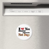 Hete Hond Liefde Magneet (Insitu (Vaatwasser))