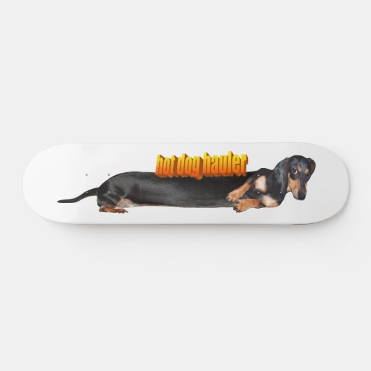 Hete hond: Maple Finish Skateboard (Horizontaal)